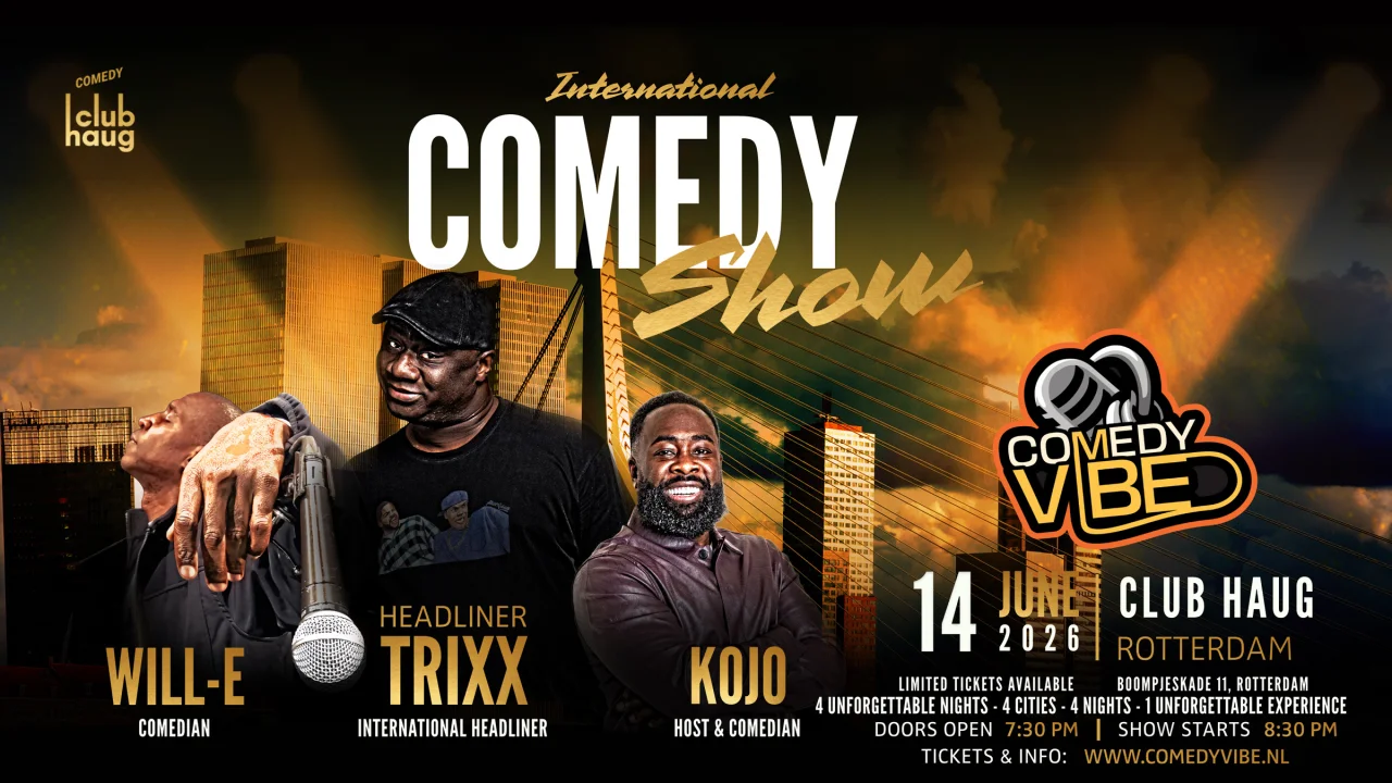 Comedian Trixx with Will-E & Kojo (#111656170)