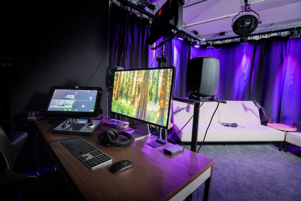 Podcast studio